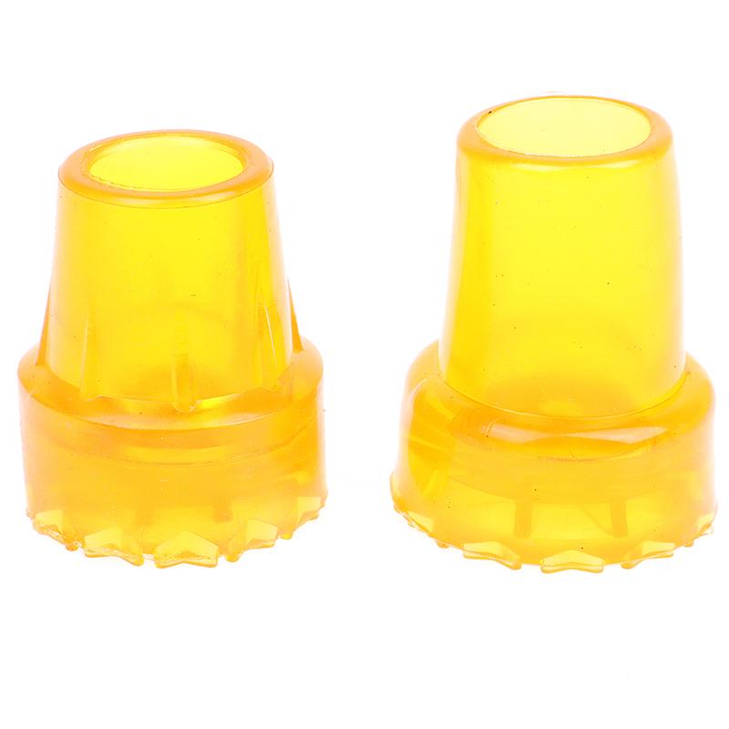 2 szt. 19 mm/22 mm antypoślizgowa gumowa nakładka na końcówkę kuli Trwała gumowa antypoślizgowa wytrzymała wymiana kule na laskę końcówka kuli