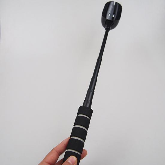 Bait Throwing Spoon Stretchable Non-Stick Anti-slip Angling Aluminum Alloy Retractable Mini Lure Spoon Outdoor Fishing