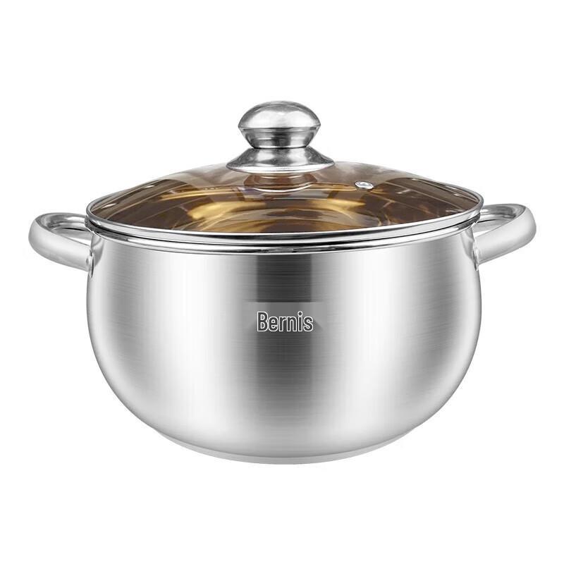 Boernisi 24cm Stainless Steel Soup Pot