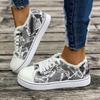 2025 Women Sneaker New Comfortable Denim Canvas for Shoes Women Fashion Lace-up Flat Sneakers Women Ladies Casual Platform Shoes