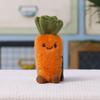 Carrot Soft Plush Doll With Cartoon Style Suitable For Backpack Decor And Giftgiving