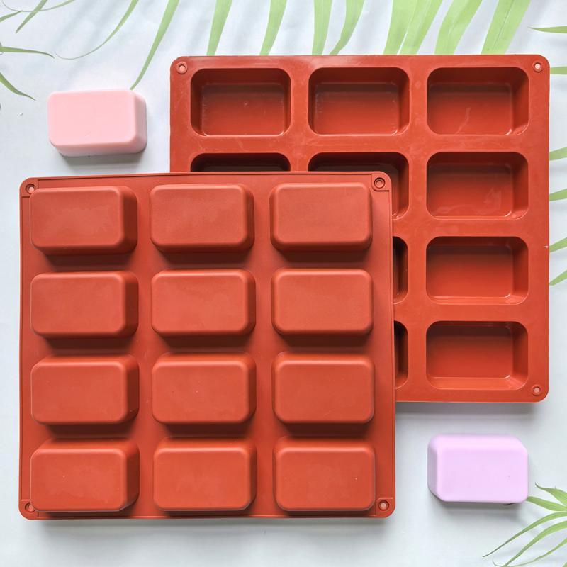 Silicone Mini Loaf Pan Bread Baking Silicone Mold For Brownie Cheesecake Chocolate Bar Kitchen Bakeware Meatloaf Ice Cube Tray