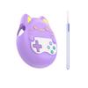 For Tamagotchi Paradise Protective Set-Silicone Protective Case+anti Drop Lanyard/screen Protector Film Electronic Pet Accessory