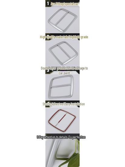 12-15 CRV Front Reading Light Decorative Frame & Electroplated Center Console Cover