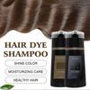 Polar Hair Care 3 In 1 Instant Hair Dye Shampoo 200ML, Natural Plant-Based Hair Color for All Hair Types, Men and Women