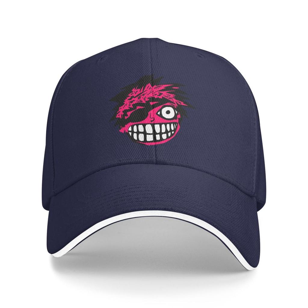 Gorillaz Punk Rock Band Baseballkappen Snapback Baseballmützen Atmungsaktiv Lässig Kappe Outdoor für Männer und Frauen
