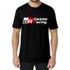 Men's GR Gazoo Racing Logo Graphic Crew Neck Short Sleeve Casual Car Racing T-Shirt