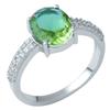 Срібна каблучка з Султаніт султанітом 3.067ct (1937679) 3.07 гр. 925 проби