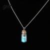 Gothic Style Accessories Glow Ghost Necklace, Glow-in-The-Dark Bottle Pendant, Cute Dark College Jewelry Earrings, Halloween for Women Men Cosplay