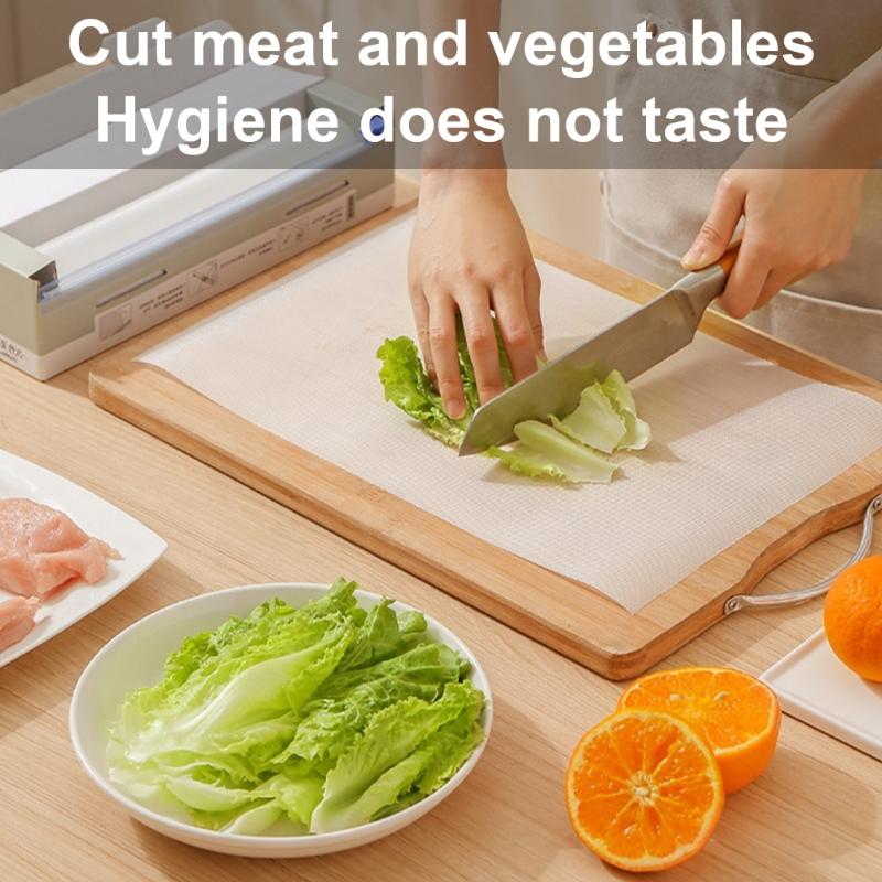 Chopping Board Sheet Flexible Disposable Cutting Mats Roll for Meat Fish Vegetables Hygienic Food Preparation Pad