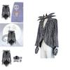 Jack Skellington Cosplay Costume For Men And Women, Perfect For Halloween And Christmas Parties, Xs-xxxl Sizes Available