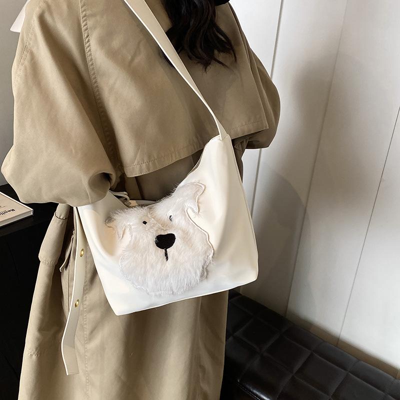 

Casual commuting large-capacity women s backpack 2025 new fashion simple high-value single shoulder underarm tote bag 36*9*23 белый