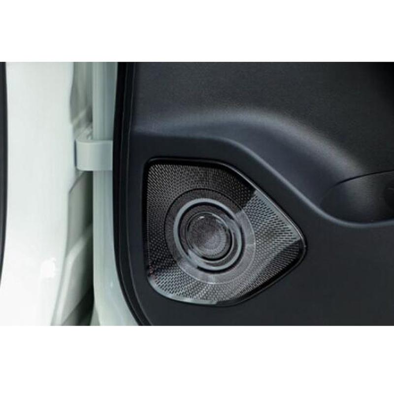 Car Stainless Steel Door Audio Speaker Cover Loud Frame Tweeter Stick Accessories For Nissan X-trail Xtrail Rogue