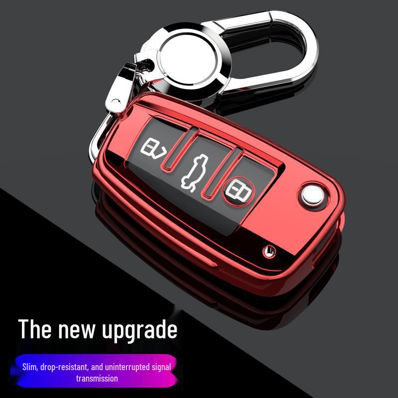 Folding Key Case Cover for Chery Tiggo 5x 2025: High-End Protective Shell with Buckle