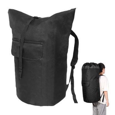 Wäsche Rucksack Tasche 115L Großes Fassungsvermögen Tragbarer Kleidersack mit Schultergurt Wasserdichte Reise Umzugs Aufbewahrungstasche