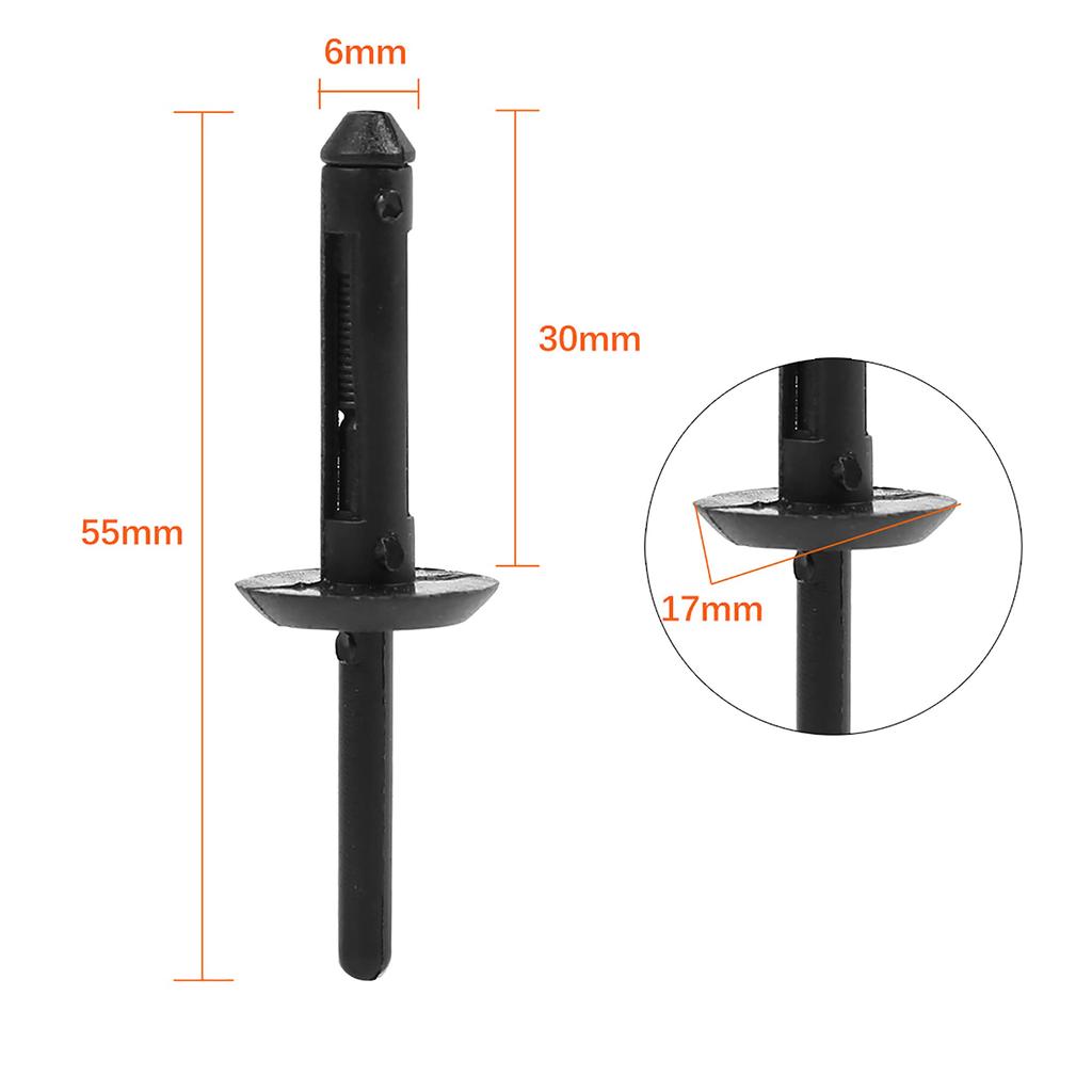 uxcell Plastic Rivet Clips for Jeep Wrangler JK 6506007AA 68039280-AA