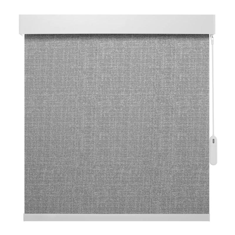 2025New Style Design 100%Blackout Fabric Can Connect Wifi Google Motorized Roller Blinds For Windows