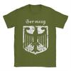 T-shirt Aquila Nera Stemma di Stato Tedesco T-shirt Trendy Cool Manica Corta Top Classici Spiaggia Cotone Girocollo T-shirt Oversize