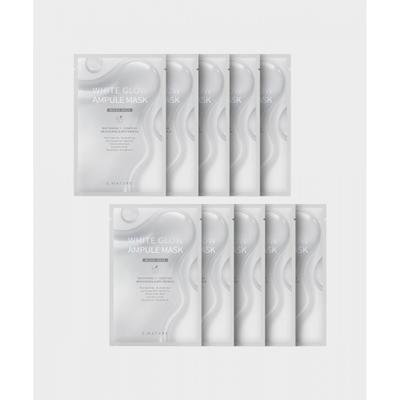 S.nature White Glow Ampoule Mask 10 Sheets