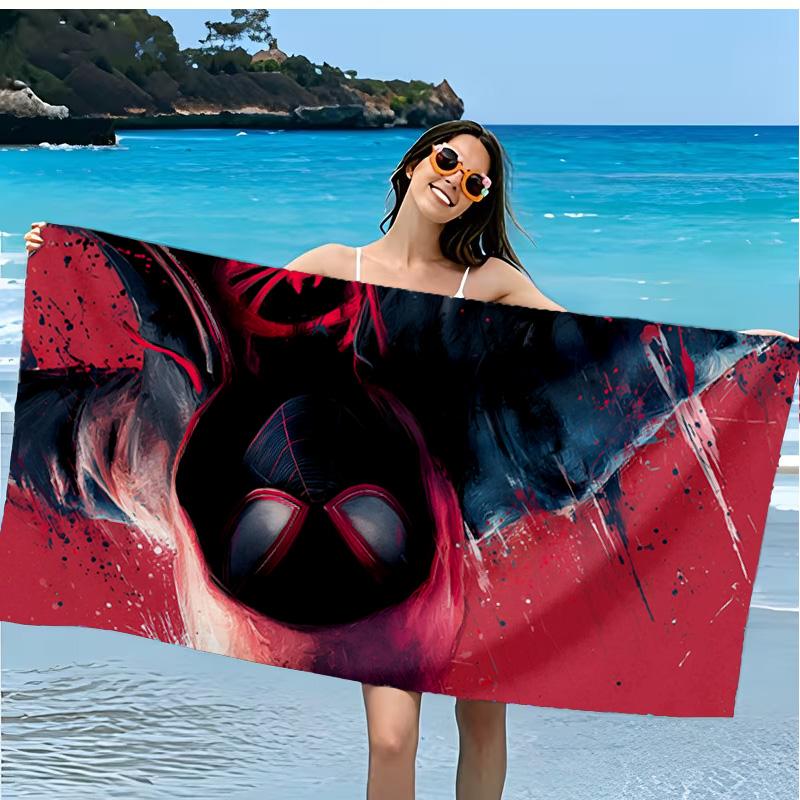 Spider Microfiber Beach Towel, Soft And Absorbent, Quick-Dry, Ideal for Summer Travel, Beach Essential, Swimming Pool Gifts