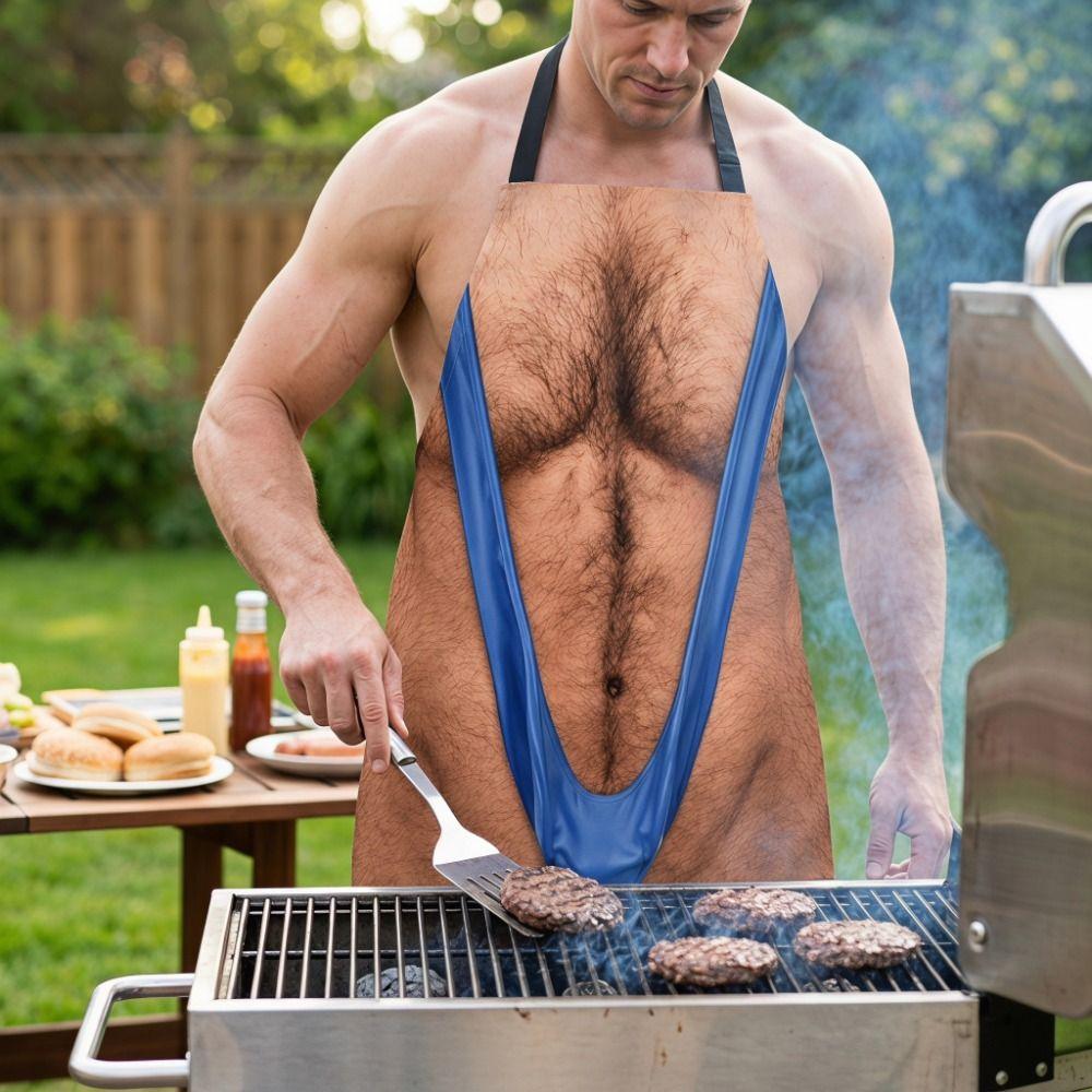 Adjustable Kitchen Apron Waterproof Cooking Apron Gift Chef Apron BBQ