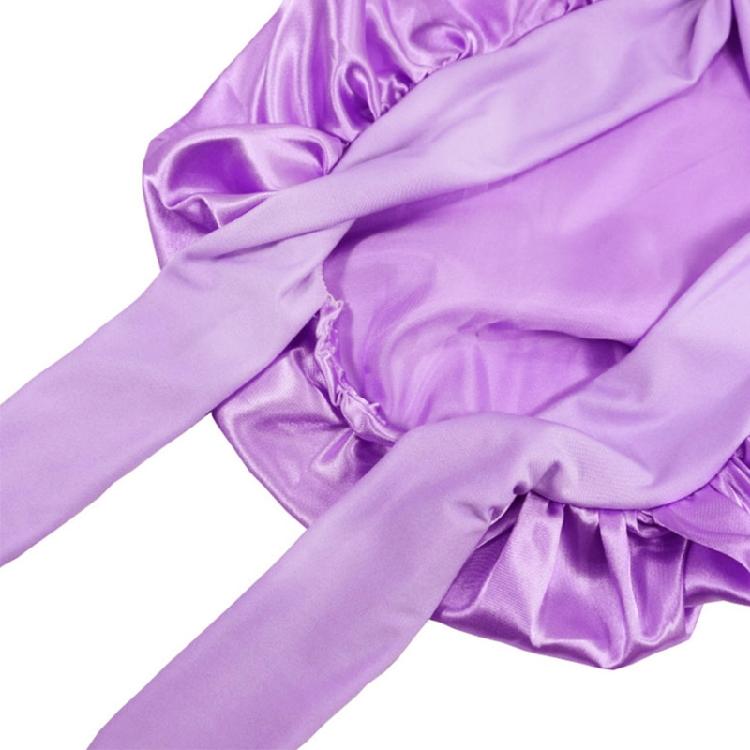 Cappello Berretto in Raso da Donna per la Notte, Copricapo per Capelli da Doccia per Ragazza, Copricapo da Donna