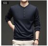 Men's Winter Fleece-Lined Long-Sleeve Casual Sweatshirt