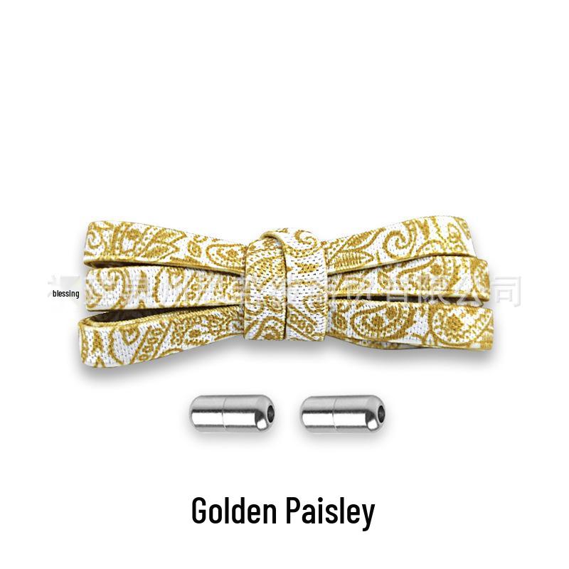 Paisley elastické tkaničky bez zavazování pro děti