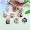 Cartoon Glitzerbär Harz DIY Schmuck Handyhülle Cremekleber Haaraccessoires Handgemachtes Set