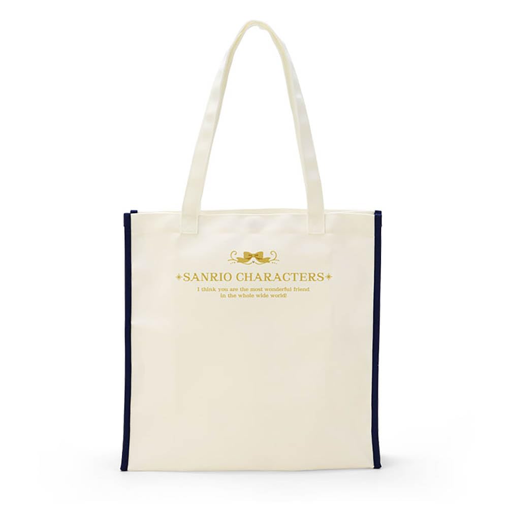 Sanrio Tote Bag Ať se vám to líbí Dokonce Sanrio Postavy Šířka 38 x Hloubka 14 x Výška 38 cm bez rukojeti 61 cm A4 velikost 664413 (Budu Více) Cca.