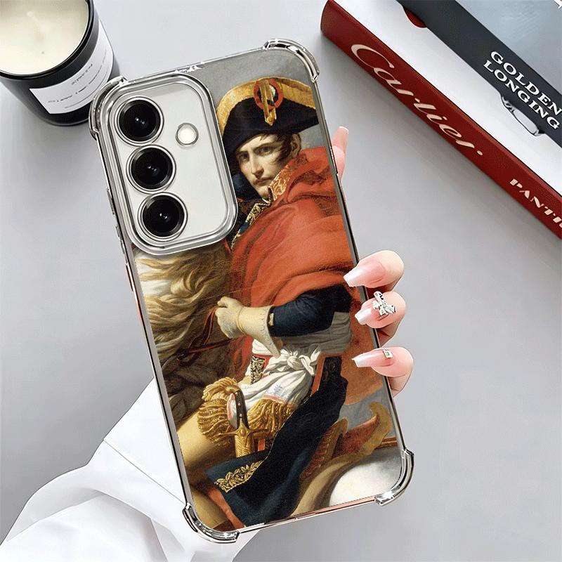 

Napoleon Bonaparte Soft Phone Case For Samsung A17 A27 A07 A37 A57 A16 A56 A15 A55 A14 A54 A13 A53 A26 A36 A25 A35 A24 A34 A23 A Samsung A56