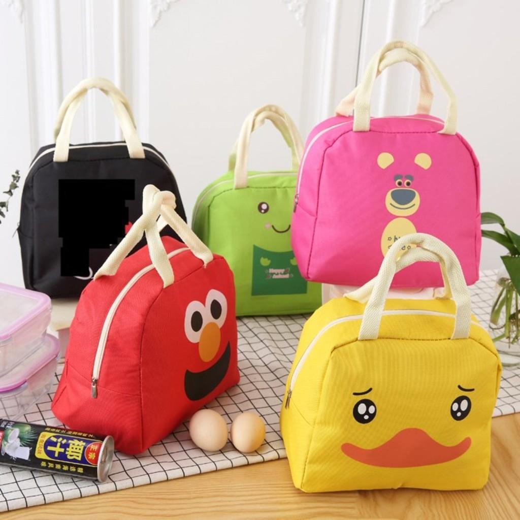 Cute Lunch Box Reusable Duck Lunch Bags for Women Cute Lunchboxes Kawaii Animal Lunch Bag Cooler for Picnic Office Work Travel