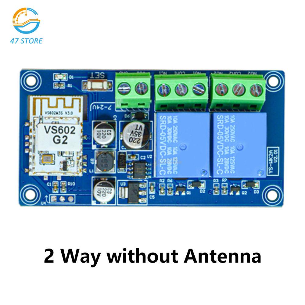DC 7-24V WiFi Fernbedienungsschalter Bluetooth Dual-Mode Drahtloses Relaismodul 1/2/3/4 Kanal Relais Smart Home Automatisierung