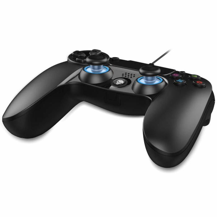 Kabelový ovladač - SPIRIT OF GAMER - PS4/PS3/PC - Barva Černá - Kompatibilní s více platformami