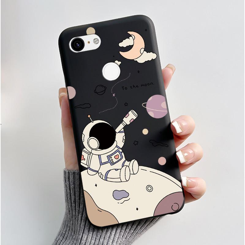 Husă Drăguță Pentru Google Pixel 3/Pixel 3XL Carcasă Imprimată Funda Pentru Google Pixel 3A XL Coque Husă Protectoare Carcasă Moale din Silicon