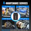 KONNWEI Car OBD2 Full System Scanner Bluetooth Connection App Scan Faults View EPB/DPF Reset Functions Car OBD2 Diagnosis Tool