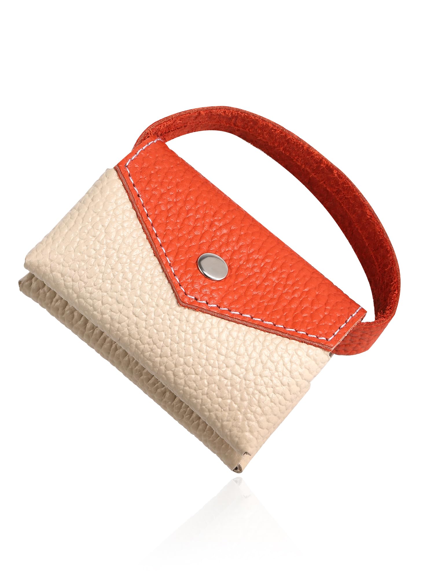 

[MURA] Genuine Leather Portable Pocket Tissue Case for Women