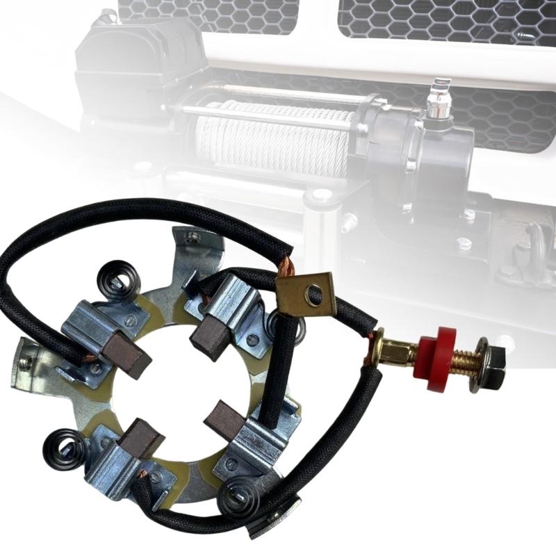 Heavy Duty Carbon Brush Holder Assembly For 12000Lbs Electric Winch For Reliable Power Transmission High Performances