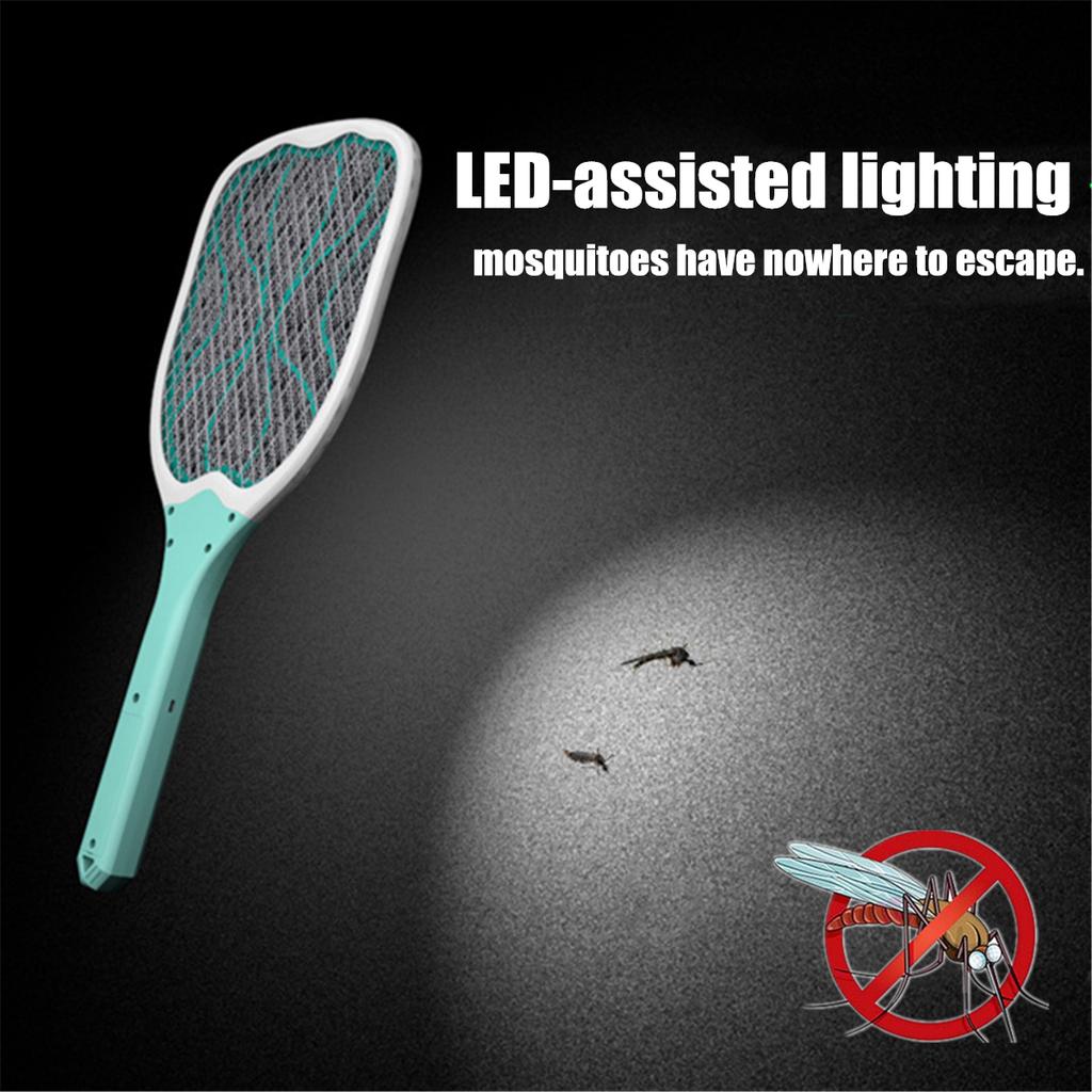 Buy Electronic Bug Zapper Racket Mosquito Fly Swatter Wasp Pest