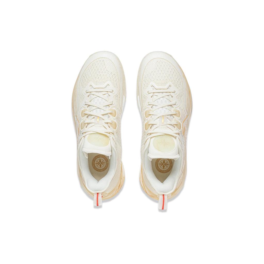 Li Ning Liren 3 V2 Basketball Shoes Unisex Low top Yellow/White ABAT073-6
