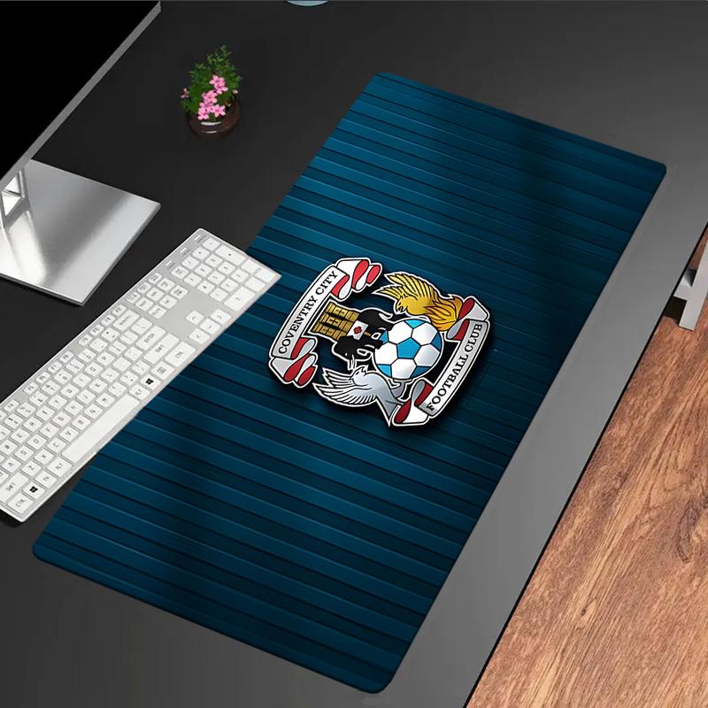 Coventry City Crest Design Mouse Pad, Rubber Base, Mouse Pad for Gamers and Office Use, Gaming Desk , Easy To Clean Mat Christmas fan gifts