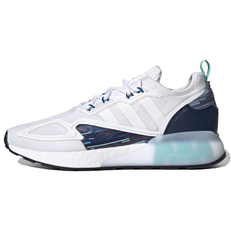 

Adidas ZX 2K Boost Unisex Cloud White Collegiate Navy H05148 40.5 белый