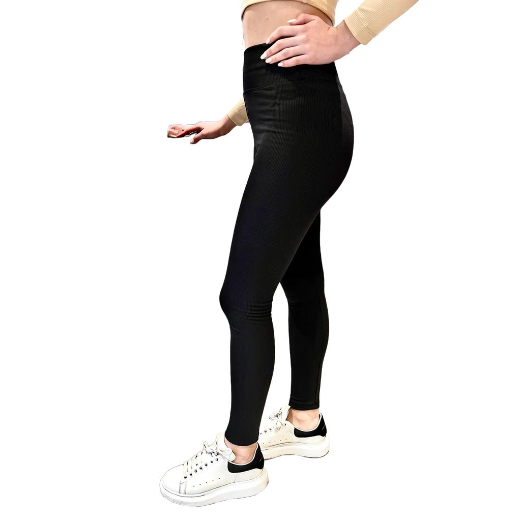 Lookus Womens/Ladies Irem Fleece Lined Ribbed Leggings