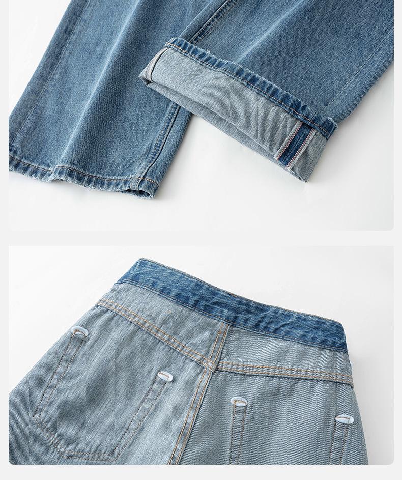 Spring/Summer Wide-Leg Lyocell Pants for Women - High-End Turkish Washed, Floor-Length & Slimming Fit