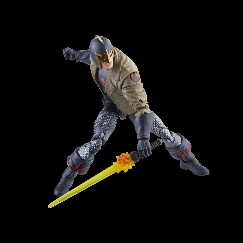 Hasbro MARVEL Marvel Legends Series Marvel Black Knight Marvel Avengers 60. výročí 6palcová akční figurka F7090 Originální produkt & Sersi, (15