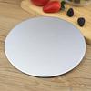 WS Thick Round Silver Cake Boards