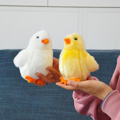 Tier-Simulation Kükenpuppe Gelbe Ente Plüschtier Lebensechte Entenpuppe Kleines Küken Enten-Plüschtier