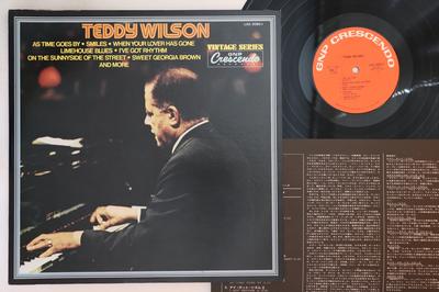 LP Record TEDDY WILSON  Teddy Wilson LAX3086 GNP CRESCENDO Japan Jazz Used
