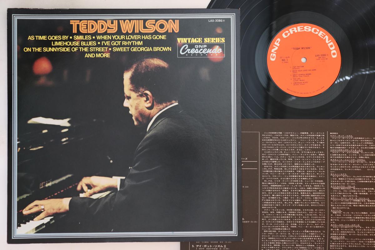 

LP Record TEDDY WILSON Teddy Wilson LAX3086 GNP CRESCENDO Japan Jazz Used