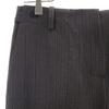 Chloe French Wool Striped Pattern Slacks Pants T36 Brown Women Used